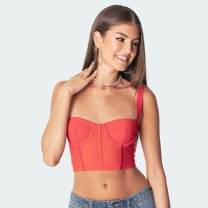 Edikted red top size small